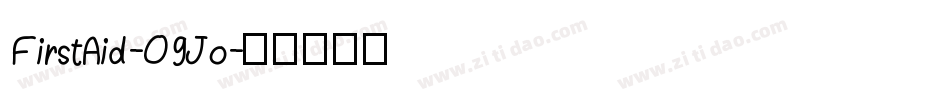 FirstAid-09Jo字体转换