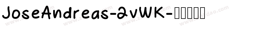 JoseAndreas-2vWK字体转换
