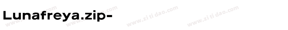 Lunafreya.zip字体转换