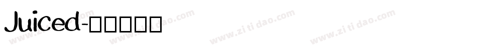 Juiced字体转换