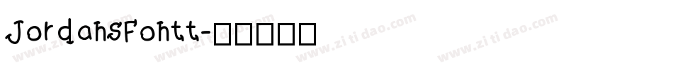 JordansFontt字体转换