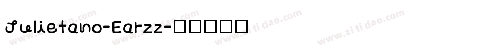 Julietano-Earzz字体转换