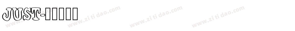 JUST字体转换