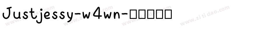 Justjessy-w4wn字体转换