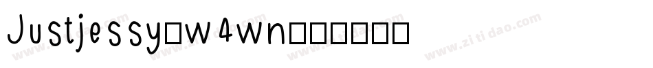 Justjessy-w4wn字体转换