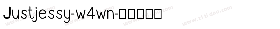 Justjessy-w4wn字体转换