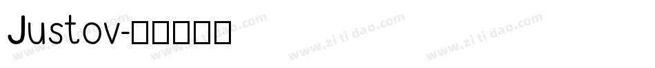 Justov字体转换