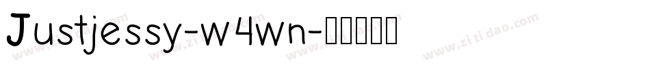 Justjessy-w4wn字体转换