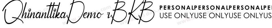 QhinanttikaDemo-rBKB字体转换