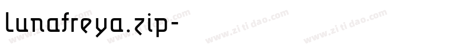 Lunafreya.zip字体转换