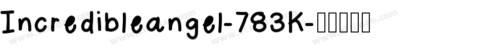 Incredibleangel-783K字体转换