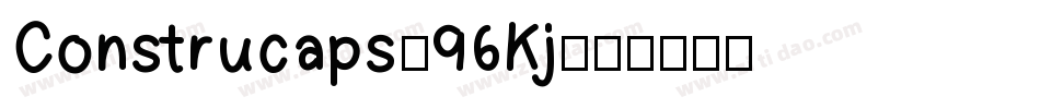 Construcaps-96Kj字体转换