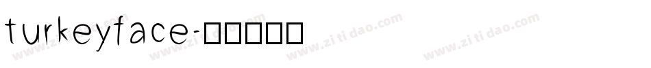 turkeyface字体转换