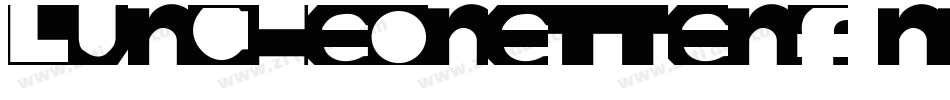 LuncheonetteNf-nnWV字体转换
