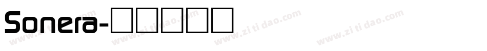 Sonera字体转换