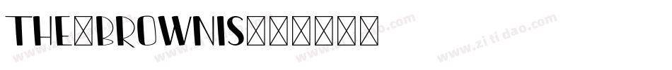 The-Brownis字体转换
