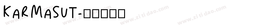 KARMASUT字体转换