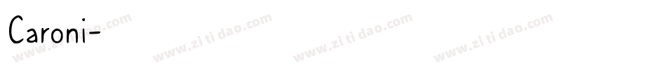 Caroni字体转换