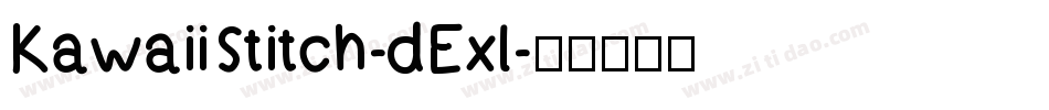 KawaiiStitch-dExl字体转换
