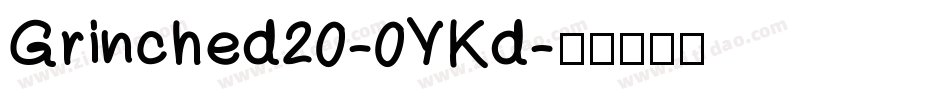 Grinched20-0YKd字体转换