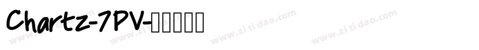 Chartz-7PV字体转换