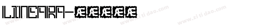 LINEARA字体转换