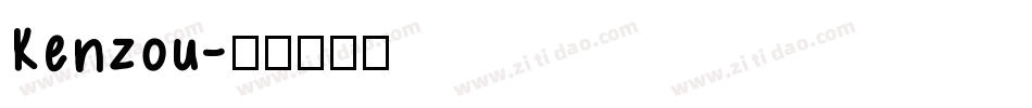 Kenzou字体转换