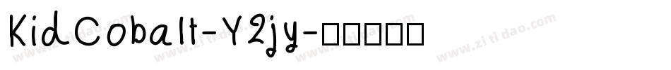 KidCobalt-Y2jy字体转换