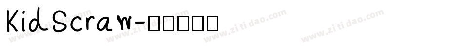 KidScraw字体转换