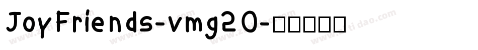JoyFriends-vmg2O字体转换