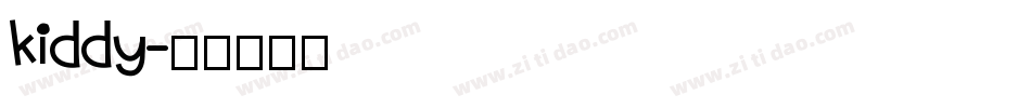 kiddy字体转换