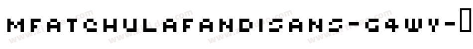 MFatchulAfandiSans-g4WY字体转换