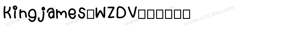 Kingjames-WZDV字体转换