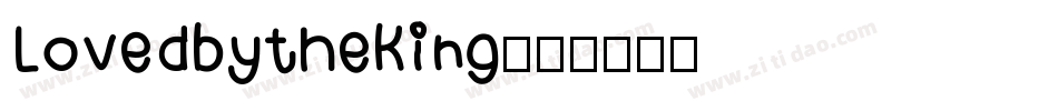 LovedbytheKing字体转换