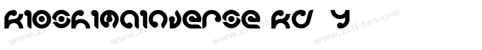 KioshimaInverse-KD1y字体转换