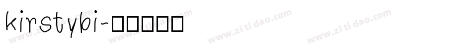 kirstybi字体转换