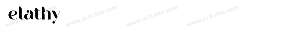 Gelathy字体转换