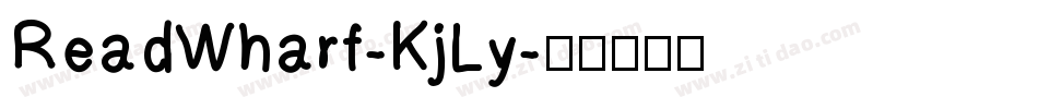 ReadWharf-KjLy字体转换