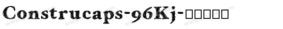 Construcaps-96Kj字体转换
