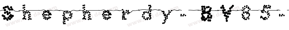 Shepherdy-BV85字体转换