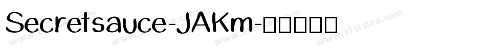 Secretsauce-JAKm字体转换