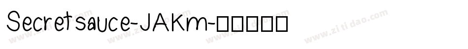 Secretsauce-JAKm字体转换