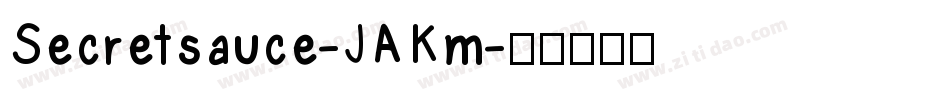 Secretsauce-JAKm字体转换