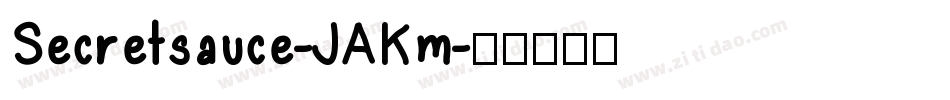 Secretsauce-JAKm字体转换