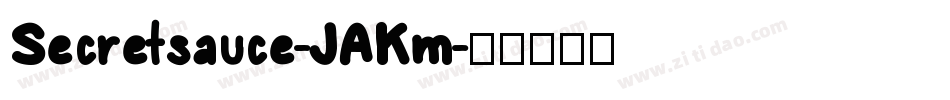 Secretsauce-JAKm字体转换