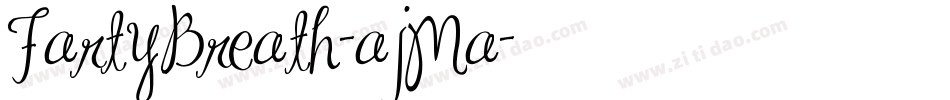 FartyBreath-ajMa字体转换