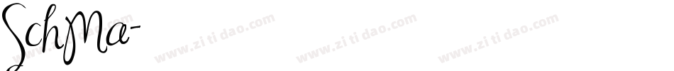 SchMa字体转换