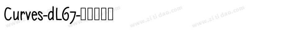 Curves-dL67字体转换