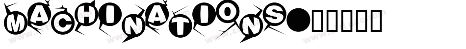 Machinations字体转换