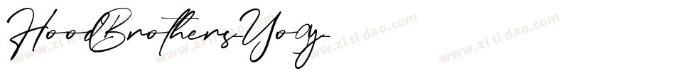HoodBrothers-Yo9y字体转换